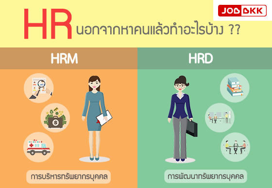 HR นอกจากหาคนแล้วทำอะไรบ้าง