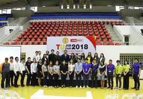 JOBBKK.COM ร่วมกับมหาวิทยาลัยธรรมศาสตร์ จัดงาน TU JOB FAIR 2018