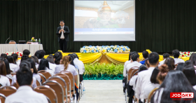 JOBBKK.COM ร่วมกิจกรรมปัจฉิมนิเทศ มรภ.วไลยอลงกรณ์ ในพระบรมราชูปถัมภ์ เตรียมบัณฑิตสู่สังคม ก้าวหน้าสู่อาชีพ