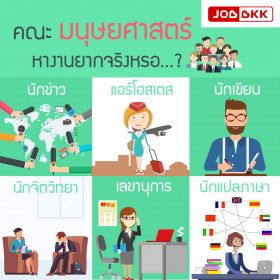 คณะมนุษยศาสตร์ หางานยากจริงหรอ