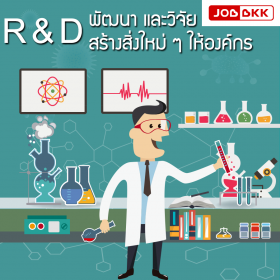 R&D พัฒนา และวิจัย สร้างสิ่งใหม่ให้องค์กร