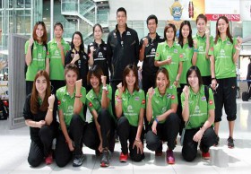 ทีมลูกยางสาวไทย บินลัดฟ้า ลุยศึกชิงแชมป์โลกที่อิตาลี