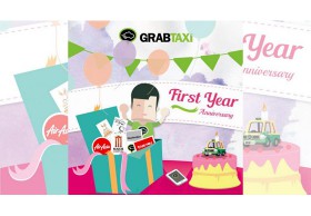 GrabTaxi ประเทศไทยจัดกิจกรรมลุ้นโชคฉลองครบ 1ปี