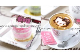 อร่อยสีชมพูที่ Sanrio Hello Kitty House Bangkok