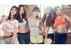 บาดหัวใจ! 5 สาว EXID โชว์หุ่นสุดเซียะ ถ่ายแบบให้ มิซูโน