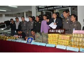 ตร.ภ.5 รวบแก๊งค้ายารายใหญ่ กลางห้างดังเชียงใหม่