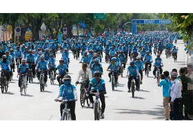 คนไทยรวมใจปั่นเพื่อแม่ทำลายสถิติโลก