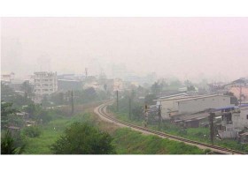 ควันไฟป่าอินโดฯ ทำใต้เมืองในหมอก หาดใหญ่ละอองฝุ่นหนา