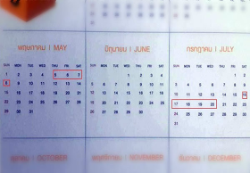 จัดเต็ม!! ครม. เพิ่มวันหยุดยาววันฉัตรมงคล-เข้าพรรษา