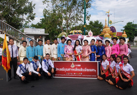 อุดมศึกษานครฯ จับมือ JOBBKK.COM ร่วมงาน สารทเดือนสิบเมืองนคร 59