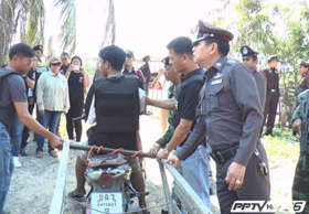 ตำรวจคุมร่างทรงฆ่าข่มขืนนักศึกษาราชภัฏทำแผน