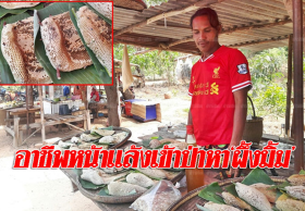อาชีพเสริมหน้าแล้ง..พากันเข้าป่าหา ‘ผึ้งมิ้ม’ คนหาเจ็บตัวแต่คนกินสุขใจ