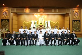 ราชภัฏนครฯ จัดพิธีบำเพ็ญพระราชกุศลครบรอบปี 1 ปีแห่งการสวรรคต