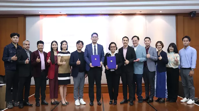 JOBBKK ร่วมกับ คณะนิเทศศาตร์ มหาวิทยาลัยธุรกิจบัณฑิตย์ บันทึกข้อตกลงความร่วมมือทางวิชาการ เตรียมความพร้อมนักศึกษาก่อนออกสู่สถานประกอบการ